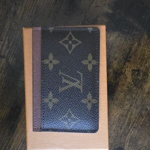 Louis Vuitton Brown Monogram Key Card Holder